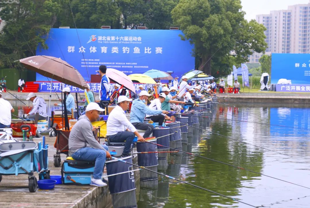 人歡魚躍搏金銀，龍王恨里垂釣忙——湖北省第十六屆運動會釣魚比賽圓滿收官！